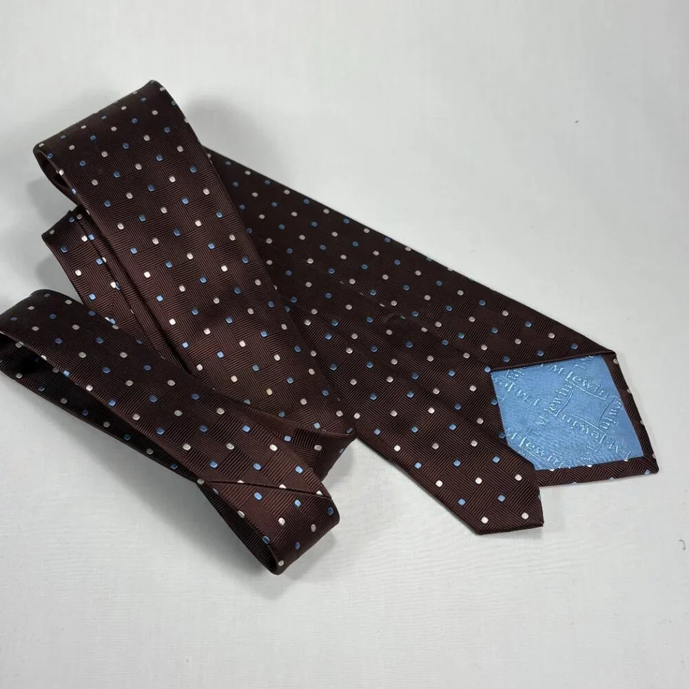 3 beautiful T M Lewin all silk ties - Picture 5 of 6